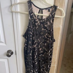 Express Lace Mini Dress